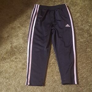 Adidas Boys Black Sweat Pants Size 5